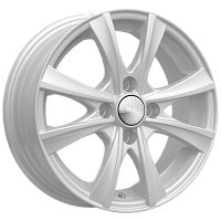 Литые диски МАЛЬТА (КЛ248) 5.500xR14 4x100 DIA67.1 ET38 белый для KIA