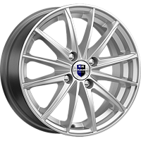 Литые диски Пойнт Бланк (КС884) 6.000xR15 4x100 DIA67.1 ET40 сильвер SK для Nissan Almera