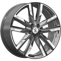 Литые диски КР014 (20_Tiguan) (КР014) 8.000xR20 5x112 DIA57.1 ET41 Diamond gloss graphite для Volkswagen Id.6 Crozz