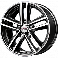 Литые диски Катар (КС885) 6.500xR16 5x108 DIA67.1 ET40 Блэк Джек