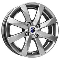 Литые диски Джемини-оригинал (КС617) (КС617) 6.000xR15 4x100 DIA56.6 ET39 дарк платинум