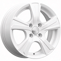 Литые диски КРИТ (КЛ241) 5.500xR14 4x100 DIA67.1 ET38 белый для Mitsubishi Attrage