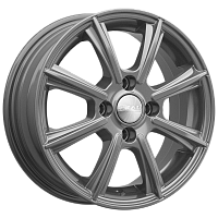 Литые диски МОНАКО (КЛ185) 5.500xR14 4x100 DIA56.6 ET49 графит для Daewoo Lanos