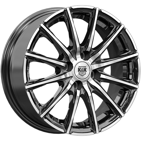 Сандал (КС1199) 6.000xR15 4x100 DIA54.1 ET46 алмаз черный Сандал (КС1199) 6.000xR15 4x100 DIA54.1 ET46 алмаз черный