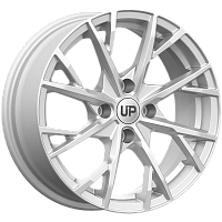 Литые диски Up126 (КС1109) 6.500xR16 4x100 DIA67.1 ET35 Silver Classic для Peugeot 108