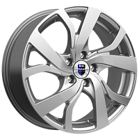 Литые диски Палермо (КС607) 6.500xR16 5x100 DIA67.1 ET38 дарк платинум для Subaru Xv