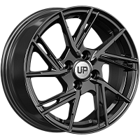 Литые диски Up115 (КС1033) 6.500xR15 4x100 DIA60.1 ET37 New Black для Lada Xray