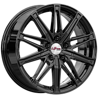 Литые диски Виар (КС1065) 6.500xR17 5x114.3 DIA66.1 ET45 BK для Lada