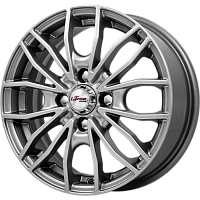 Литые диски Флайт (КС676М) 5.500xR14 4x100 DIA67.1 ET45 Хай вэй для Toyota Vitz