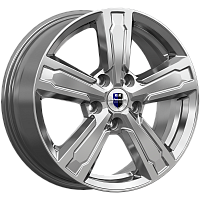 Литые диски Оклахома (КС998) 6.500xR16 5x114.3 DIA67.1 ET45 дарк платинум для Mazda 3