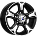 Атлант (КС757) 7.000xR16 5x139.7 DIA108.5 ET35 алмаз черный