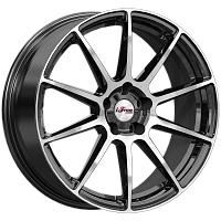 Литые диски Винзор (КС1108) 7.000xR18 5x114.3 DIA66.6 ET37 Блэк Джек для Geely Emgrand X7