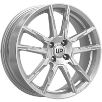 Литые диски Up107 (КС993) 6.500xR17 4x100 DIA67.1 ET40 Silver Classic