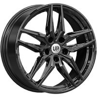 Литые диски Up112 (КС1017) 7.000xR18 5x100 DIA57.1 ET28 New Black для Lada X-Cross 5