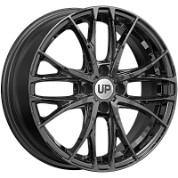 Литые диски Up111 (КС1016) 6.000xR16 4x100 DIA60.1 ET41 New Black для Lada Iskra Sw Cross