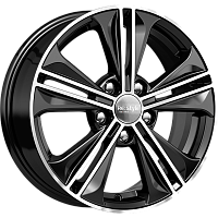 Литые диски КС778 (ZV 16_Soul) (КС778) 6.000xR16 5x114.3 DIA67.1 ET47 алмаз черный для Mazda Atenza