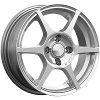 Литые диски ЯГУАР (КЛ147) 5.500xR14 4x100 DIA67.1 ET38 селена для Chevrolet Cobalt