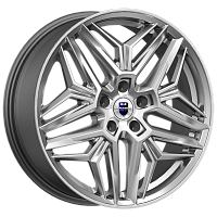 Литые диски Колумб (КС1038) 7.000xR19 5x115 DIA70.2 ET45 дарк платинум для Opel Antara