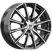 Литые диски Сандал (КС1199) 6.000xR15 4x98 DIA58.5 ET35 алмаз черный