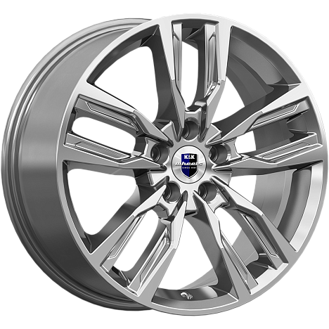 Борэй (КС901) 8.000xR18 5x112 DIA66.6 ET30 дарк платинум Борэй (КС901) 8.000xR18 5x112 DIA66.6 ET30 дарк платинум