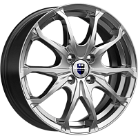 Литые диски Brent (КС733) 6.000xR16 4x114.3 DIA67.1 ET40 дарк платинум для Chery Bonus