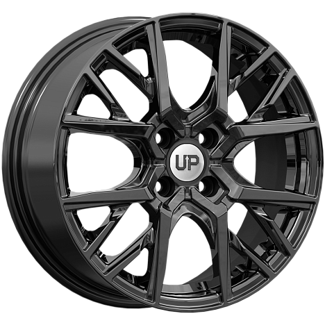 Up124 (КС1104) 6.500xR16 4x100 DIA54.1 ET49 New Black Up124 (КС1104) 6.500xR16 4x100 DIA54.1 ET49 New Black