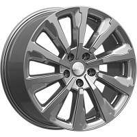 Литые диски АСТЕР (КЛ369) 8.000xR18 5x110 DIA65.1 ET35 графит для Alfa Romeo Brera