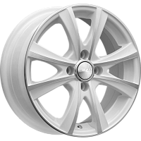 Литые диски МАЛЬТА (КЛ189) 6.000xR15 4x114.3 DIA67.1 ET45 алмаз-белый для KIA
