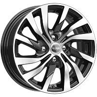 Литые диски КС882 (ZV 15_Rio II) (КС882) 6.000xR15 4x100 DIA54.1 ET46 алмаз черный для Opel