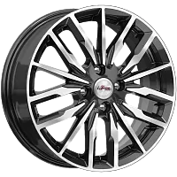 Литые диски Миконос (КС946) 6.000xR16 4x100 DIA60.1 ET41 Блэк Джек для Nissan Литые диски Миконос (КС946) 6.000xR16 4x100 DIA60.1 ET41 Блэк Джек для Nissan